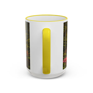 Accent Rim & Handle Mug — UFO & Tiger