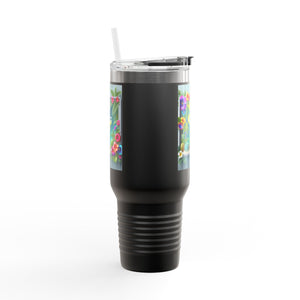 Insulated Travel Mug, 40oz / Tropical Margarita - Perfect for Outdoor Adventures