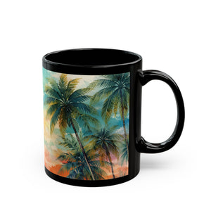 Patriotic Coffee Mug ~ Tropical Statue of Liberty, 2 Sizes