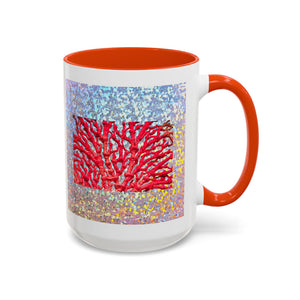 Colorful Mugs (11oz, 15oz), Disco Coral Reef
