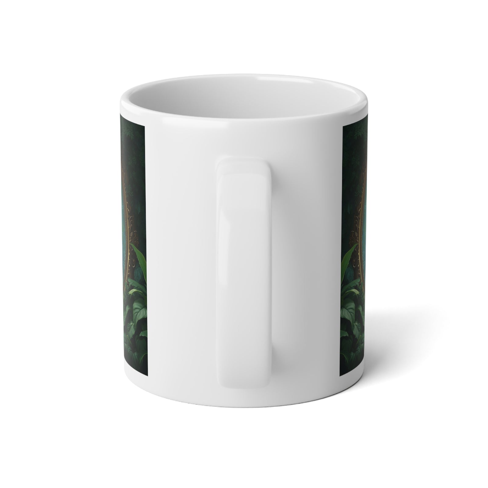 Jumbo Mug, 20oz, Framed Dolphins | Tropical Coffee Cup
