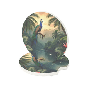Soapstone Car Coaster - Guardian of the Rainforest