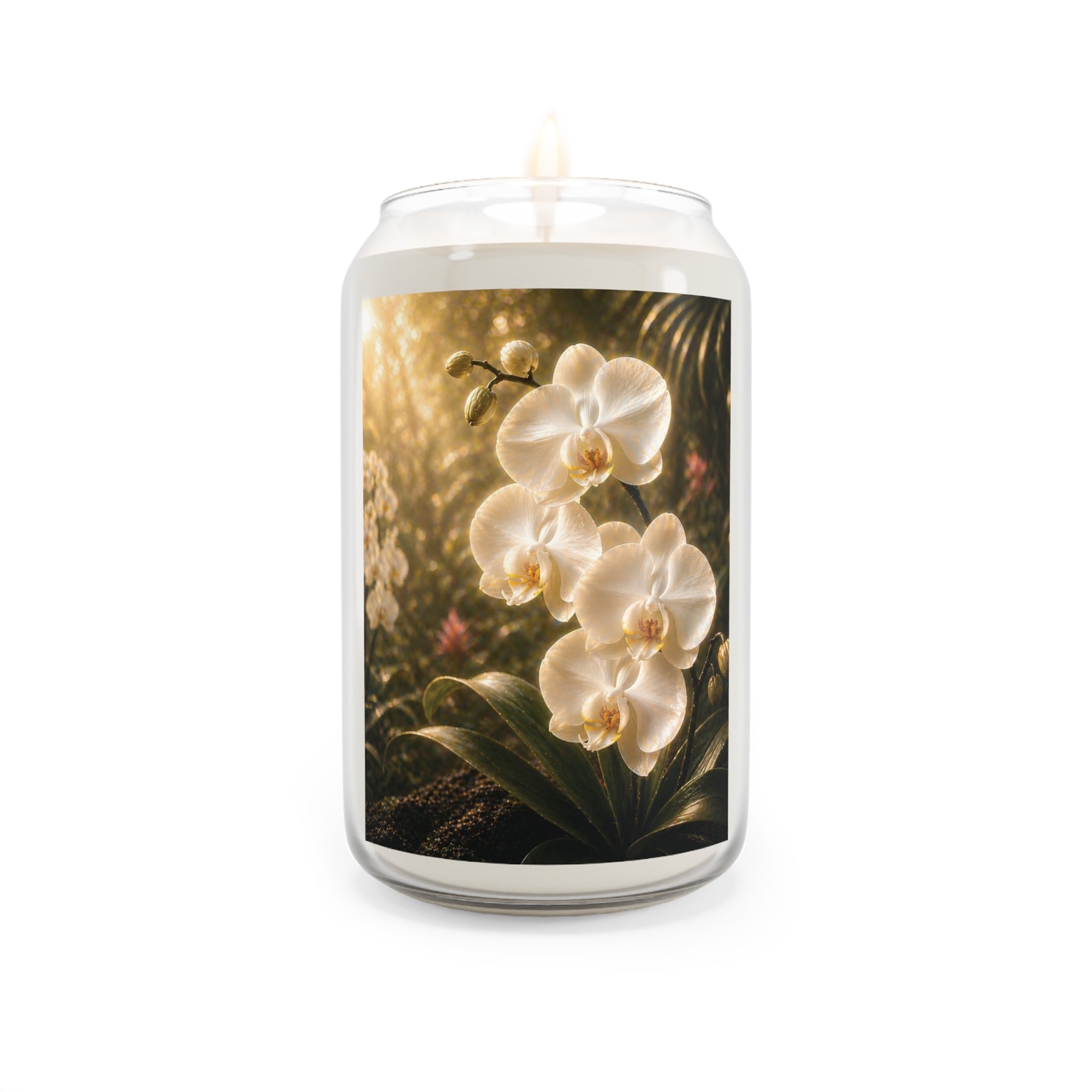 Pearl Orchid Bloom Soy Candle — 13.75 oz Scented Jar