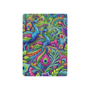 Poker Playing Cards - Rainforest Peacocks Pop