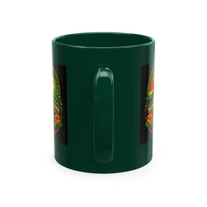 Tropical Parrot Coffee Mug — "Island Ambassador" Ceramic Cup