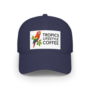 Tropics Lifestyle Coffee Cap — Parrot Logo Baseball Hat