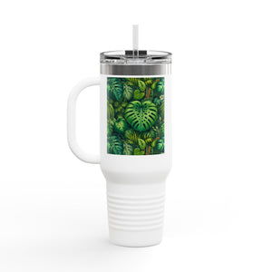Insulated Travel Mug, 40oz / Rainforest Greenery - Perfect for Outdoor Adventures