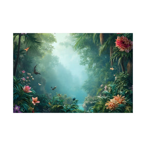 Tropical Rainforest Poster, Matte ~ Another Day in Paradise