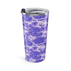 20oz Tumbler - Purple Travel Toile Insulated Travel Cup