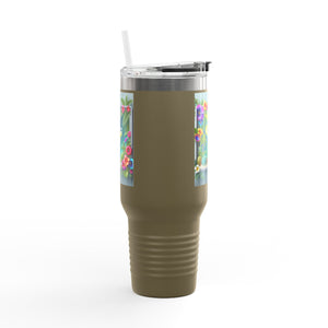 Insulated Travel Mug, 40oz / Tropical Margarita - Perfect for Outdoor Adventures