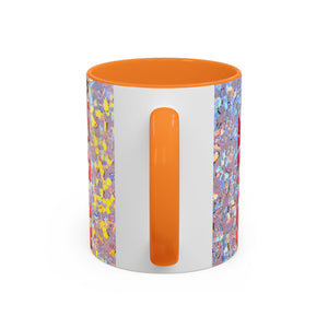 Colorful Mugs (11oz, 15oz), Disco Coral Reef Macro