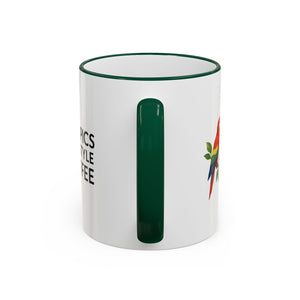 Tropics Lifestyle Coffee Accent Rim Mug (11oz & 15oz)
