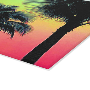Glass Coffee Station Tray, 2 Sizes – Palm Glow Sangria