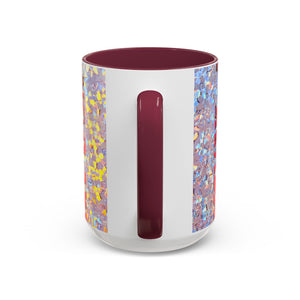 Colorful Mugs (11oz, 15oz), Disco Coral Reef Macro