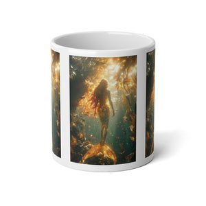 Jumbo Mug, 20oz, Solo Mermaid | Tropical Coffee Cup