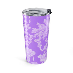 20oz  Tumbler — Victorian Pearl Lady/Purple Insulated Travel Cup