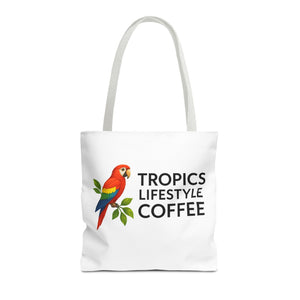 Tote Bag — Tropics Lifestyle Coffee Parrot Logo Tote