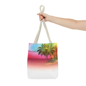 Watercolor Sunset Tote Bag - 3 Sizes