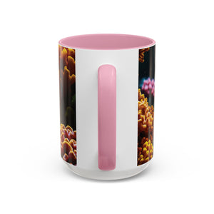 Black Coffee Mug ~ Seahorses in Love