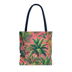 More Tropical Fruit/Coral Tote Bag - 3 Sizes