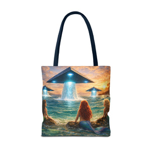 UFOs & Mermaids Tote Bag - 3 Sizes