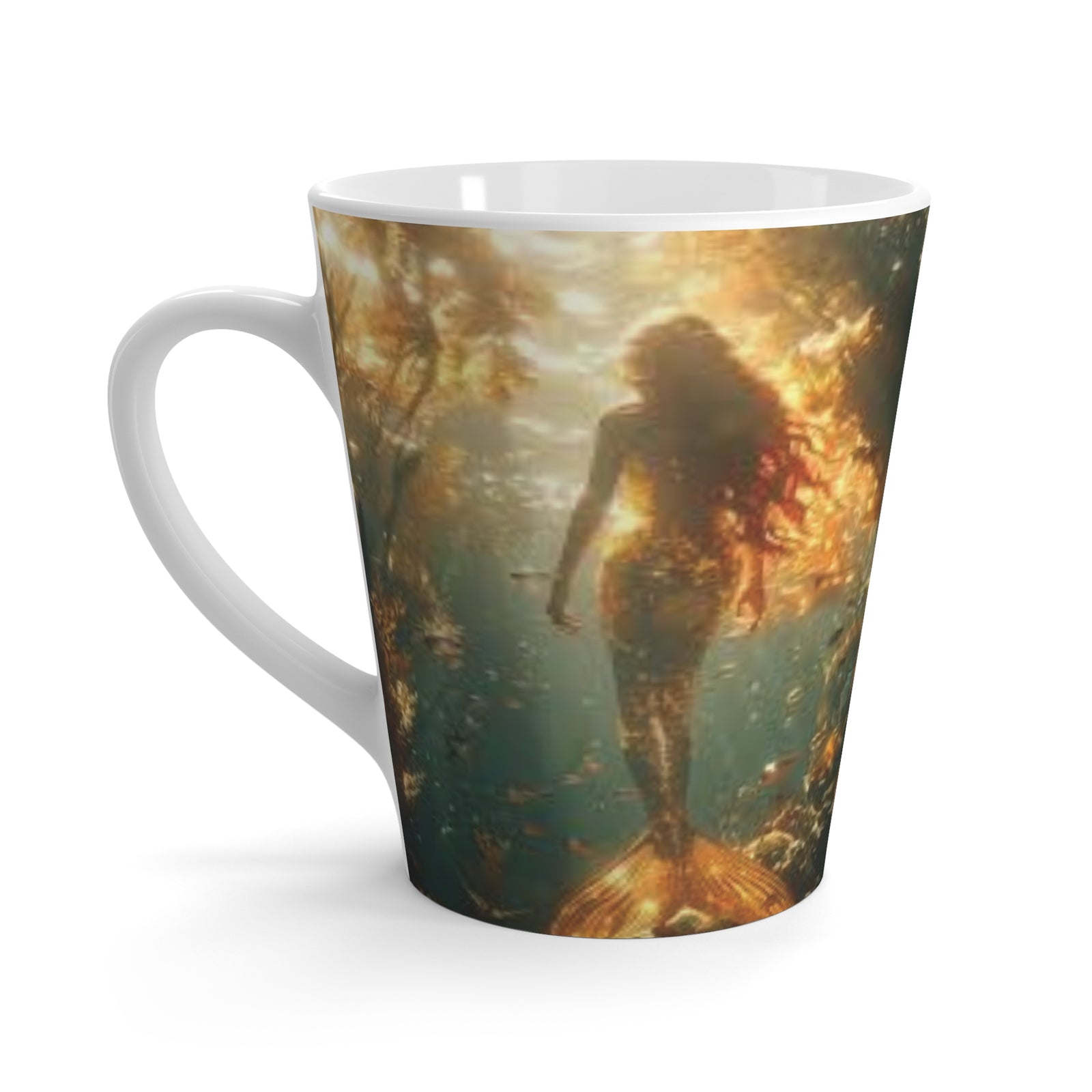 Latte White Mug - Mermaid Adventure