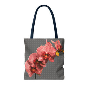 Red Orchid Photo Tote Bag - 3 Sizes