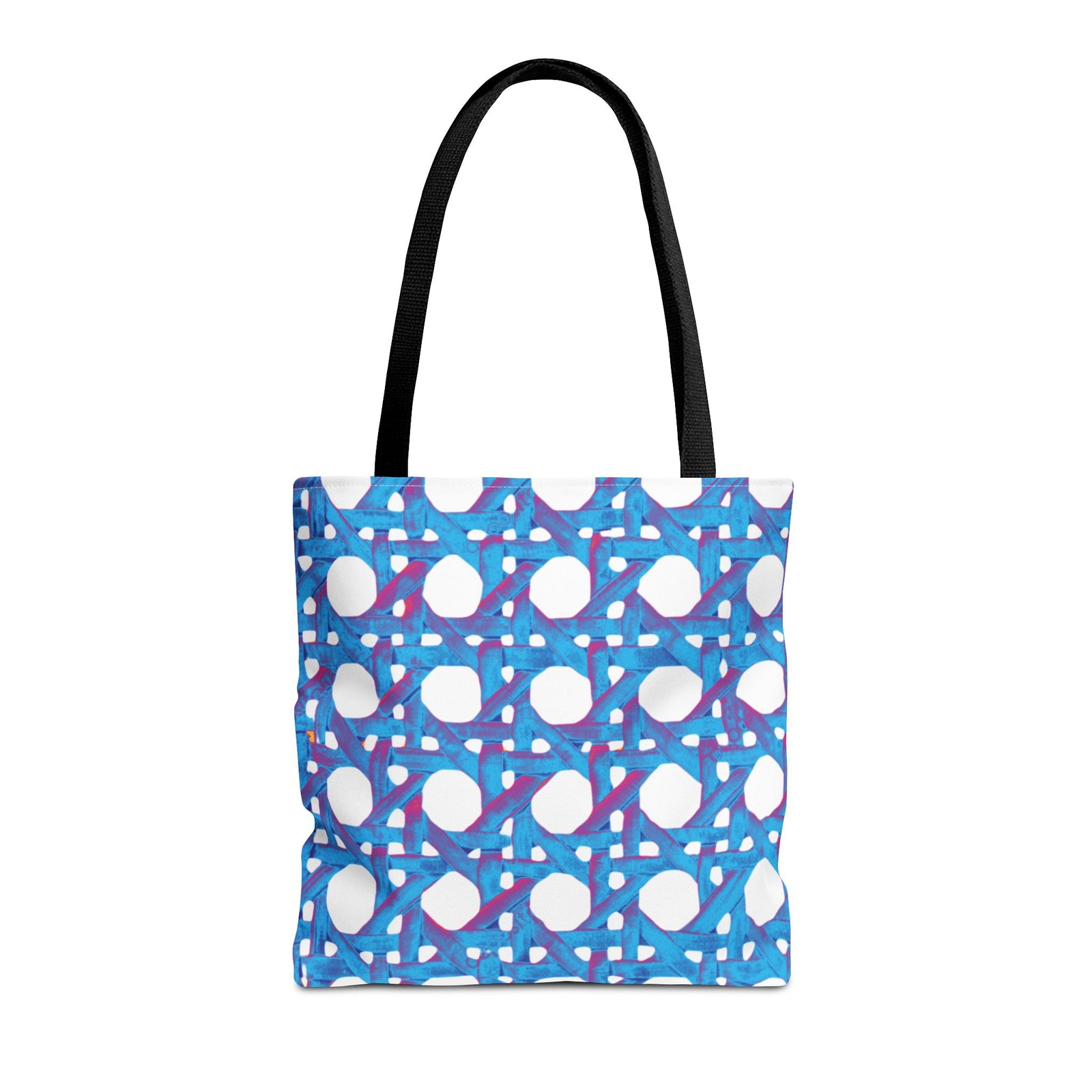 Beach Chair Wicker/Turquoise Tote Bag - 3 Sizes