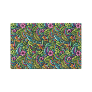 Tropical Microfiber Coffee/Tea Towel — Rainforest Pop