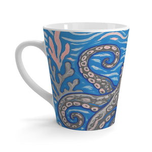 Latte White Mug - Slate Kraken Joe