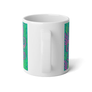 Jumbo Mug, 20oz, Octopus Kraken Joe, Gamma | Tropical Coffee Cup, Gift for Ocean Lovers