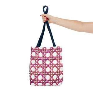 Beach Chair Wicker/Hibiscus Tote Bag - 3 Sizes