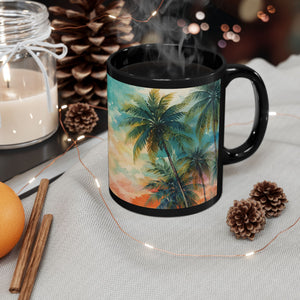 Patriotic Coffee Mug ~ Tropical Statue of Liberty, 2 Sizes