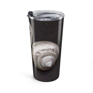 20oz Tumbler ~ Three Luminous Seashells Insulated Travel Cup