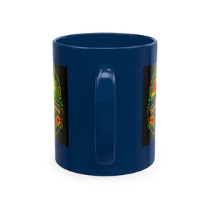 Tropical Parrot Coffee Mug — "Island Ambassador" Ceramic Cup