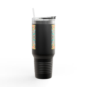 Kaleido Bay Insulated Travel Mug - 40oz - Perfect for Outdoor Adventures