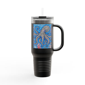 Kraken Joe/Slate Insulated Travel Mug - 40oz - Perfect for Outdoor Adventures