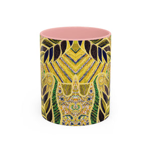 Accent Color Coffee Mug (11, 15oz), Amazon Whimsy Yellow