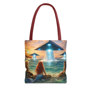 UFOs & Mermaids Tote Bag - 3 Sizes