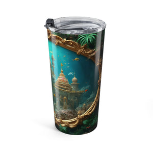 20oz Tumbler – Fantasy Underwater Ocean Palace