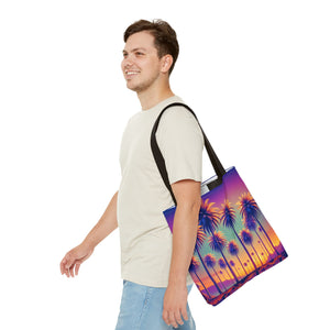 Sunset Palms Tote Bag - 3 Sizes