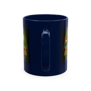 Tropical Parrot Coffee Mug — "Island Ambassador" Ceramic Cup