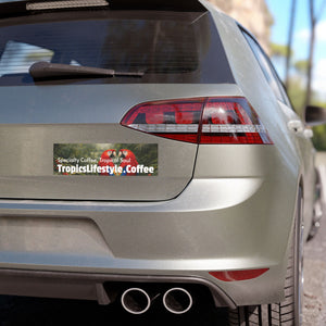 Car Magnet — Tropics Lifestyle Coffee Logo (Luxury Coffee, Tropical Soul)