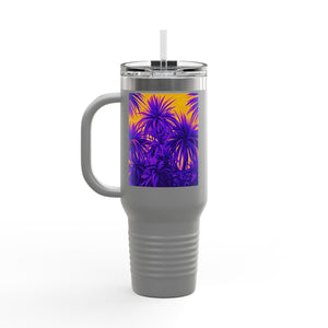 Tiny Palm Island/Palm Insulated Travel Mug - 40oz - Perfect for Outdoor Adventures