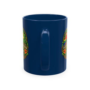 Tropical Parrot Coffee Mug — "Island Ambassador" Ceramic Cup