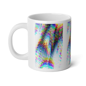 Jumbo Mug, 20oz, Solo Mermaid Trace | Tropical Coffee Cup