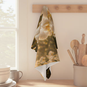 Pearl Orchid Microfiber Coffee & Tea Towel