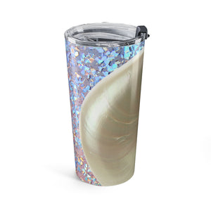 20oz Tumbler – Disco Nautilus Shell Glitter Insulated Travel Cup