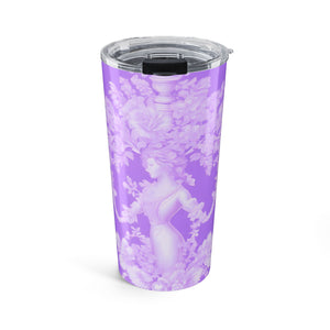 20oz  Tumbler — Victorian Pearl Lady/Purple Insulated Travel Cup