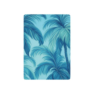 Poker Playing Cards - Azure Palms